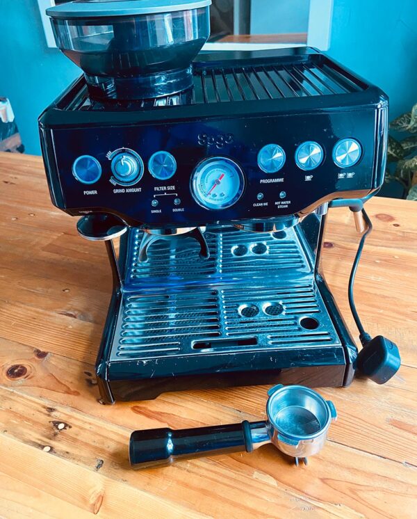 Sage Barista Express Coffee Machine Black - Refurbished - Image 2