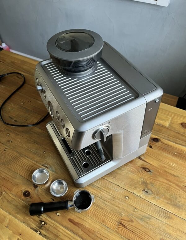 Sage Barista Express Coffee Machine Silver - Refurbished - Image 4