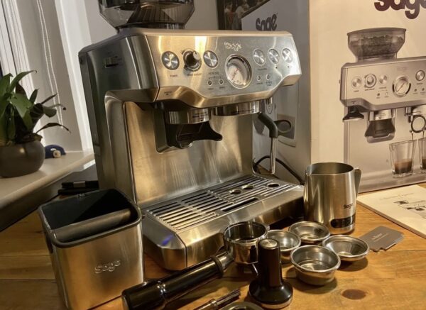 Sage Barista Express Coffee Machine Silver - Refurbished - Image 5