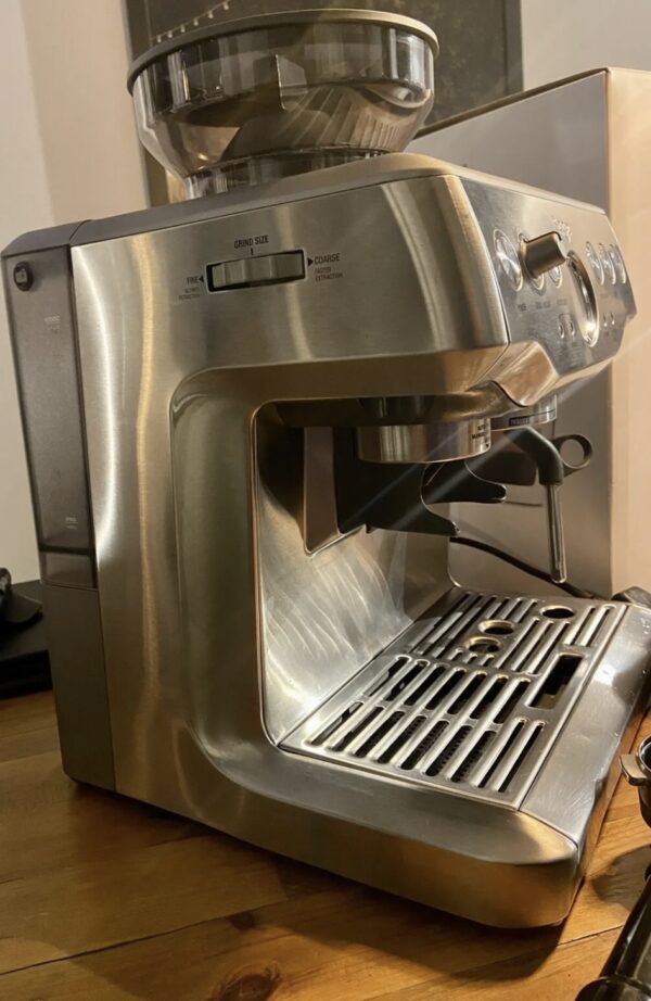 Sage Barista Express Coffee Machine Silver - Refurbished - Image 2
